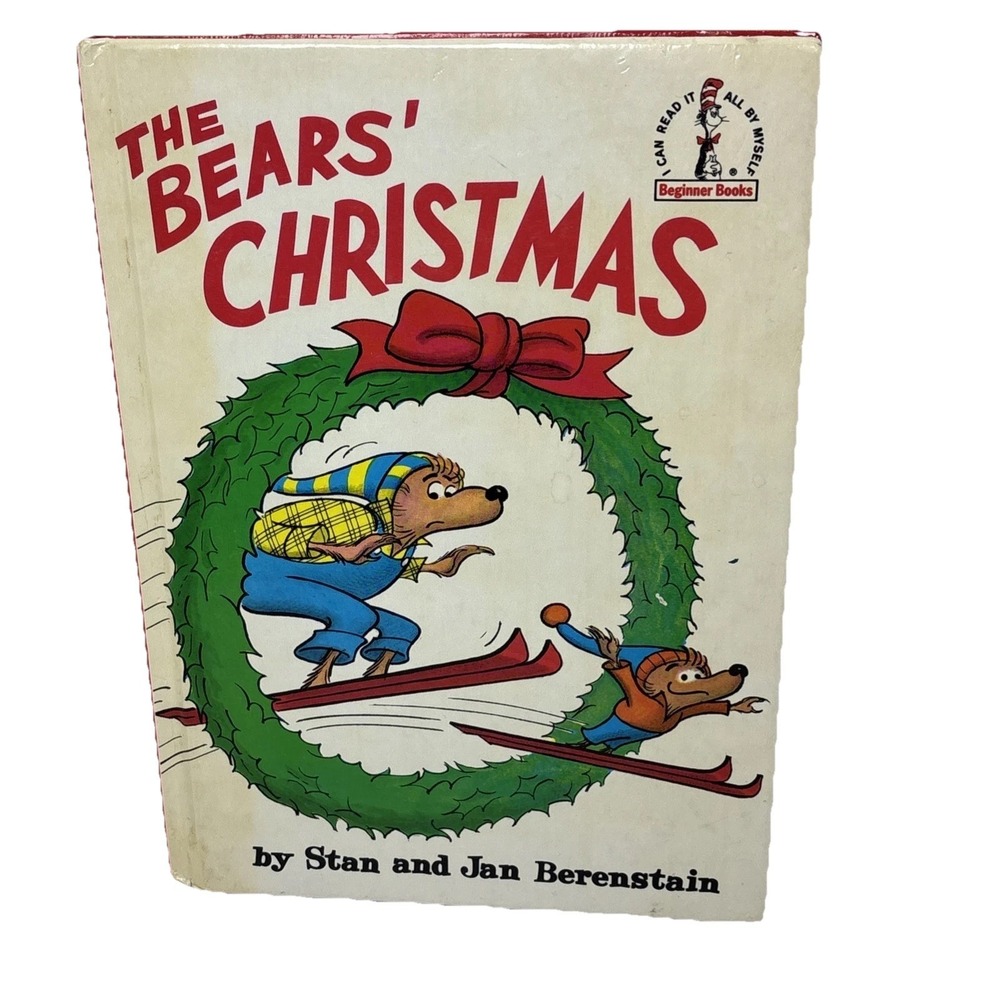 The Bears Christmas Berenstain Bears Beginner Books Hardcover 1970 Vintage